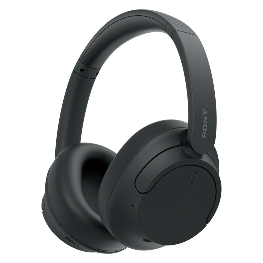 Sony WH-CH720N zwarte draadloze over-ear koptelefoon, schuin vooraanzicht