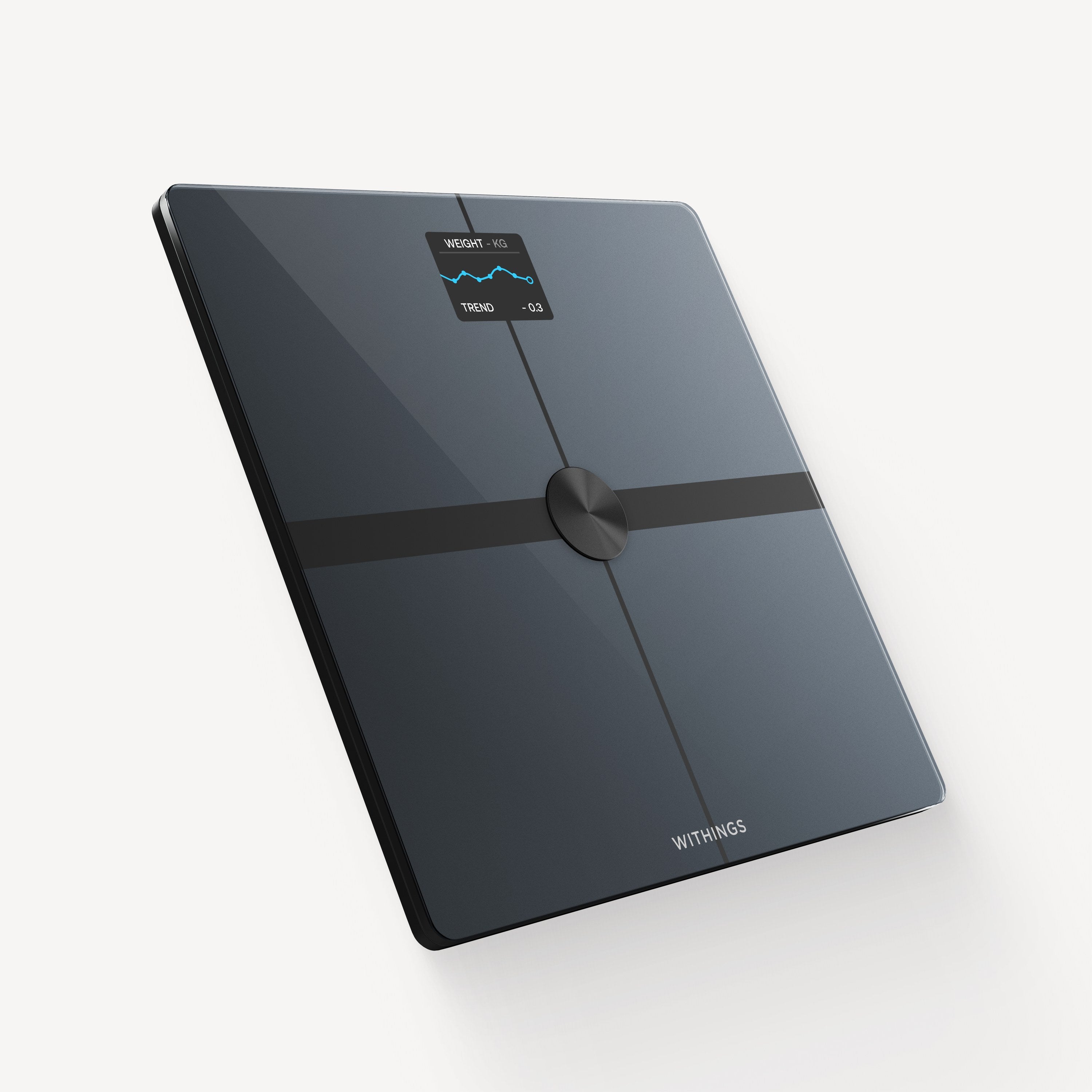 Withings Body Smart weegschaal in zwart met kleurendisplay